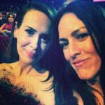 Sarah Paulson with her sister Liz Paulson