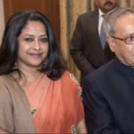 Sharmistha Mukherjee With Her Father Pranab Mukherjee