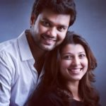 Tejaswini Pandit with her huband