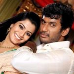 Varalaxmi Sarathkumar with Vishal