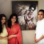 Vedhika Kumar with her family