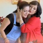 Amrita Prakash With Her Mother