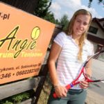 Angelique Kerber at her grandfather's academy
