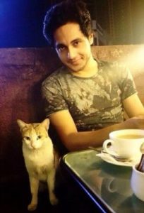 Anshul Pandey loves animals
