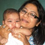 Anurradha Prasad With Her Daughter