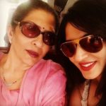 Ashlesha Sawant with her mother Mangala Savant