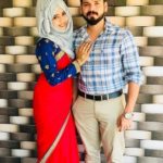 Basheer Bashi with his wife Mashura Mashu