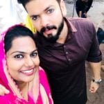 Basheer Bashi with his wife Suhana Bashi