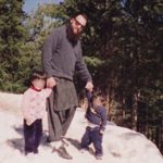 David Headley with his children