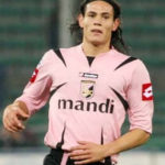 Edinson Cavani playing for Palermo