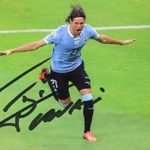 Edinson Cavani's signature