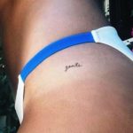 Hailey Baldwin Tattoo