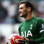 Hugo Lloris playing for Tottenham Hotspur