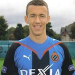 Ivan Perisic playing for Club Brugge