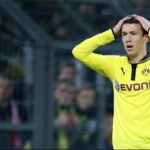Ivan Perisic playing for Dortmund