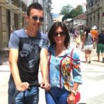 Ivan Perisic with his wife Josipa Perisic