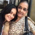 Jaswir Kaur with her mother