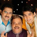 Kapil Soni (Left) with serial star cast