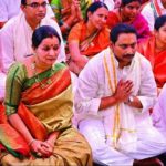 Kiran Kumar Reddy With His Wife