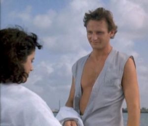 Liam Nesson in Miami Vice