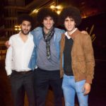 Marouane Fellaini with his brothers Mansour and Hamza