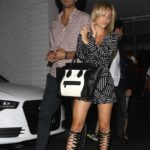 Marouane Fellaini with his ex-girlfriend Jeffers Roxanne