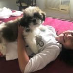 Myrah Dandekar With Her Pet, Lego