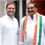 Nallari Kiran Kumar Reddy With Rahul Gandhi