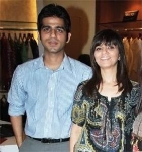 Neeta Lulla with Siddharth Lulla