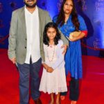 Nikkhil Advani With His Wife And Daughter