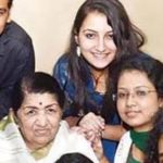 Poorvi Koutish With Lata Mangeshkar