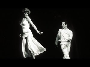 Princess Diana performing with Ballet star Wayne Sleep