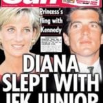 Princess Diana With Her Ex-Boyfriend John Kennedy Jr