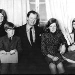Princess Diana with her father and her siblings