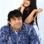Reem Sameer Shaikh With Her Father