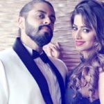Ridheema Tiwari with her husband Jaskaran Singh Gandhi