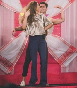 Rohan Hingorani with Shruti Sinha in MTV Roadies Xtreme