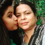 Rose Laskar with her Mother