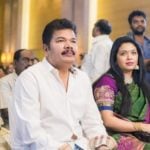 Shankar with his wife