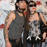 Sasha with Dave Navarro