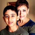 Sonali Bendre with her son Ranveer