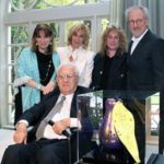 Spielberg with his sisters and father