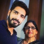 Sushanth with his mother