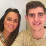 Thibaut Courtois with his ex-girlfriend Marta Dominguez