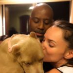 Tori Black with her husband and pet