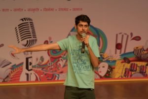 Varun Grover while performing