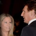 Liam Nesson With His Ex-Girlfriend Barbra Streisand