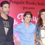 Aarav Kumar With His Father Akshay Kumar And Mother Twinkle Khanna