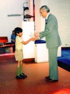 Akshay Venkatesh School Days
