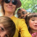 Akshay Venkatesh's With His Wife And Daughters